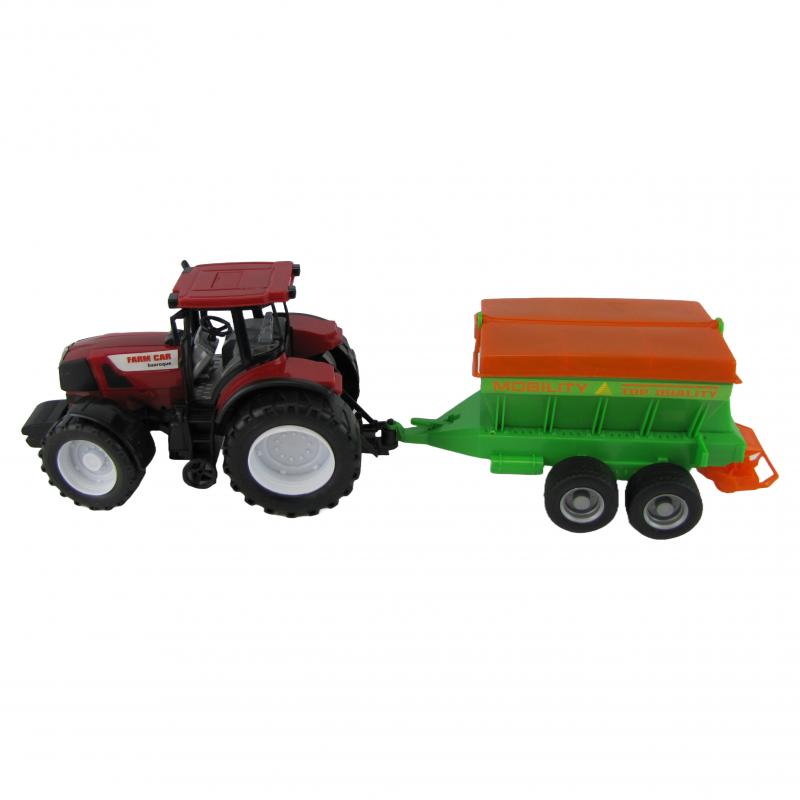 TRAKTOR Z MASZYNĄ ROLNICZĄ